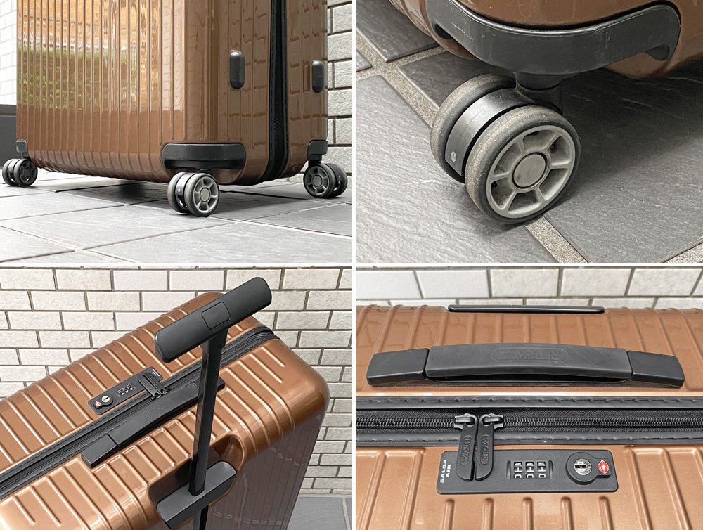 リモワ RIMOWA サルサエアー SALSA AIR スーツケース キャリーケース 91L マルチホイール 4輪 TSAロック コニャック ■