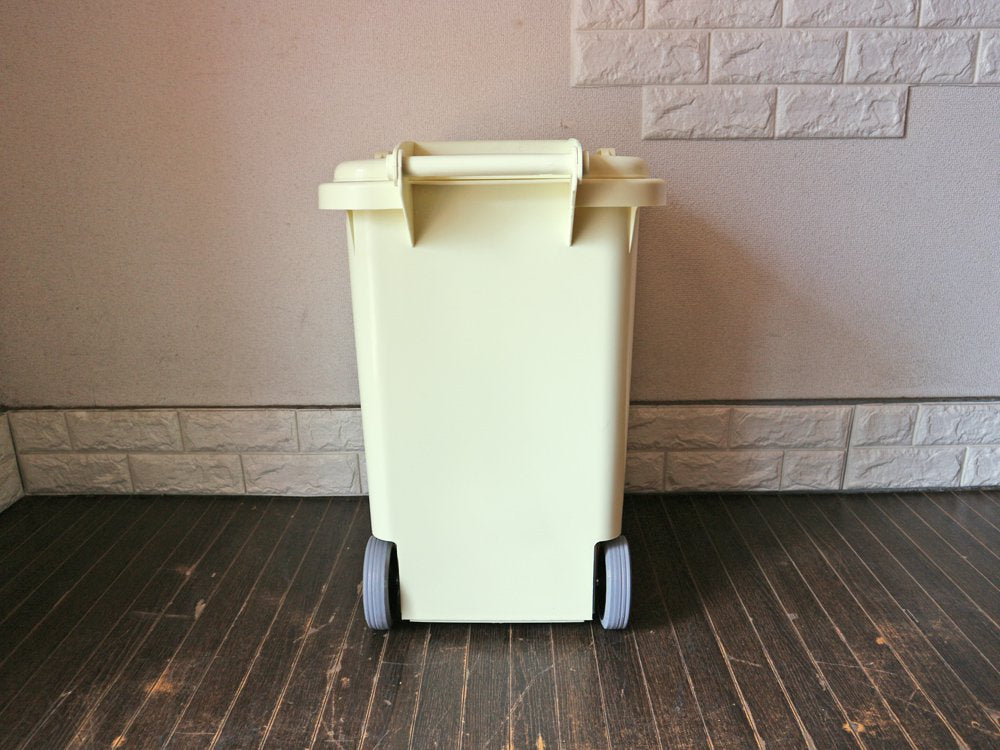 ダルトン DULTON プラスチック トラッシュカン PLASTIC TRASH CAN 45L ゴミ箱 ダストボックス アイボリー 廃盤カラー ◎