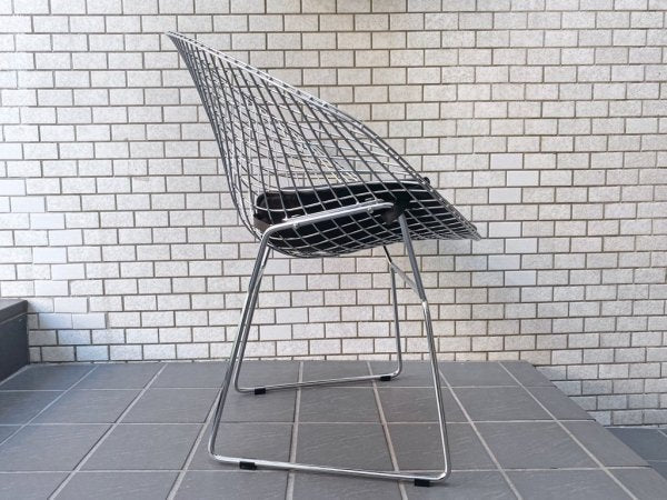 ハリーベルトイア Harry Bertoia ダイヤモンドチェア リプロダクト品 スチールワイヤー クローム ミッドセンチュリー ■