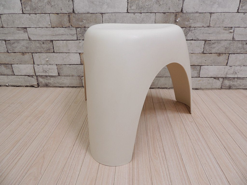 ヴィトラ vitra エレファントスツール Elephant Stool ホワイト 柳宗理 ●