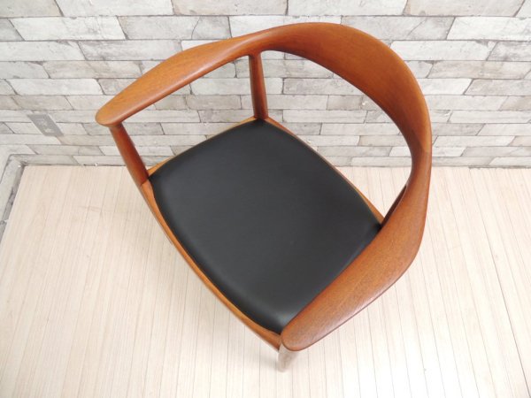 ヨハネスハンセン JOHANNES HANSEN ザ・チェア The Chair JH503 チーク材 ビンテージ ウェグナー JH焼印 ●