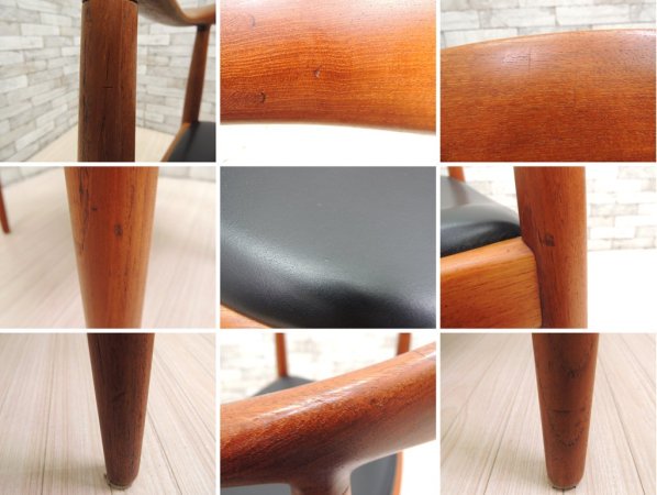 ヨハネスハンセン JOHANNES HANSEN ザ・チェア The Chair JH503 チーク材 ビンテージ ウェグナー JH焼印 ●