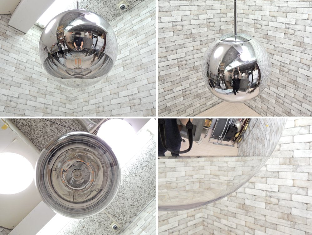 トムディクソン TOM DIXON ミラーボールペンダント MIRROR BALL PENDANT 40 ペンダントランプ スペースエイジ 定価：110,000円 ●