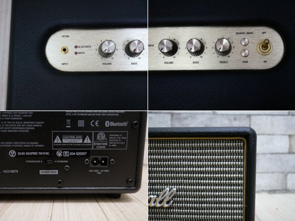 マーシャル Marshall アクトン Acton Bluetoothスピーカー ワイヤレス アンプ内蔵 オーディオ ●