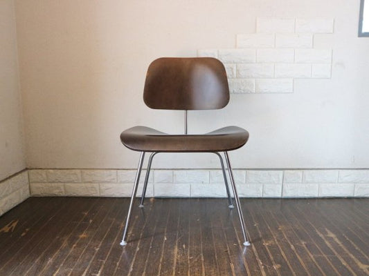 ハーマンミラー Herman Miller DCM ダイニングチェア イームズ Eames メタルレッグ プライウッド B ◎