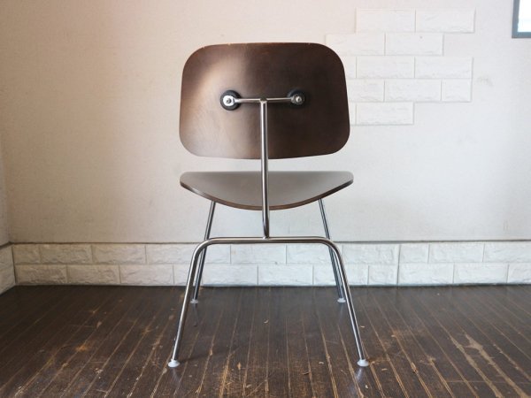 ハーマンミラー Herman Miller DCM ダイニングチェア イームズ Eames メタルレッグ プライウッド B ◎