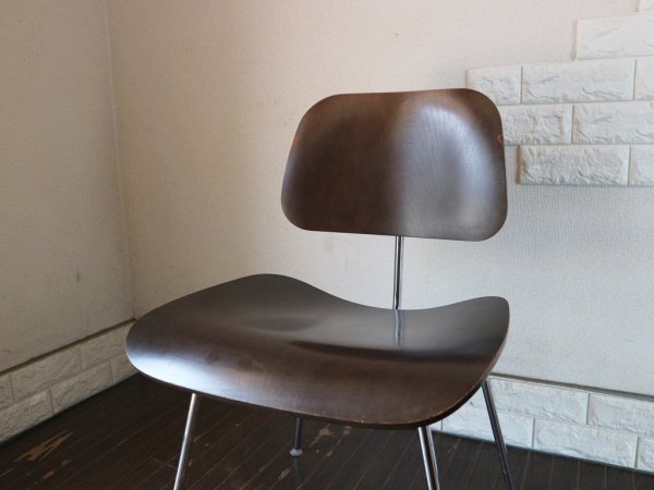 ハーマンミラー Herman Miller DCM ダイニングチェア イームズ Eames メタルレッグ プライウッド B ◎