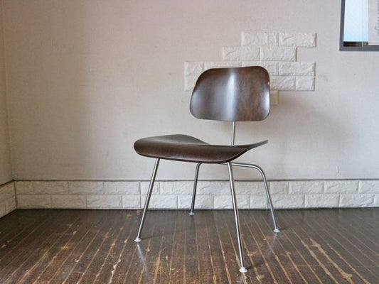 ハーマンミラー Herman Miller DCM ダイニングチェア イームズ Eames メタルレッグ プライウッド A ◎