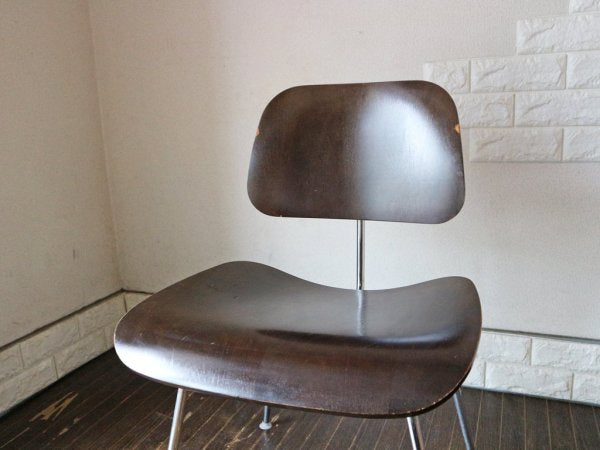 ハーマンミラー Herman Miller DCM ダイニングチェア イームズ Eames メタルレッグ プライウッド A ◎