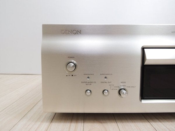 デノン DENON DCD-SA1 SACD CDプレーヤー シルバー 取説 リモコン付き オーディオ 名機 ●