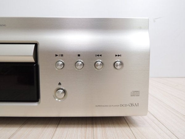 デノン DENON DCD-SA1 SACD CDプレーヤー シルバー 取説 リモコン付き オーディオ 名機 ●