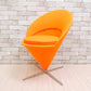 ヴィトラ Vitra コーンチェア Cone Chair ダークオレンジ ヴェルナー・パントン Verner Panton 正規品 ●