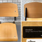ヴィトラ Vitra スタンダードチェア Standard chair オーク材 ナチュラル ディープブラック ジャン・プルーヴェ 美品 ■