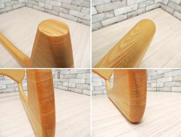 イサムノグチ Isamu Noguchi コーヒーテーブル Coffee Table ガラス天板厚15mm リプロダクト品 デザイナーズ家具 名作 ●