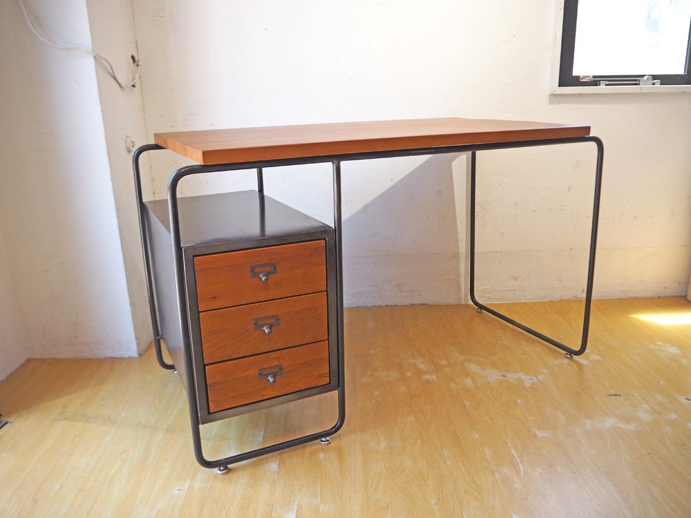 アクメファニチャー ACME FURNITURE ベルズファクトリー BELLS Factory デスク DESK オーク材 廃盤 ★