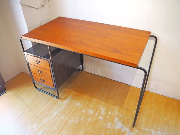 アクメファニチャー ACME FURNITURE ベルズファクトリー BELLS Factory デスク DESK オーク材 廃盤 ★