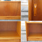 ハーバート E. ギブス ファニチャー HERBERT E. GIBBS FURNITURE 英国 70's ビンテージ チーク材 ガラスキャビネット 飾り棚 ショーケース 陳列棚 書棚 店舗什器 ◇