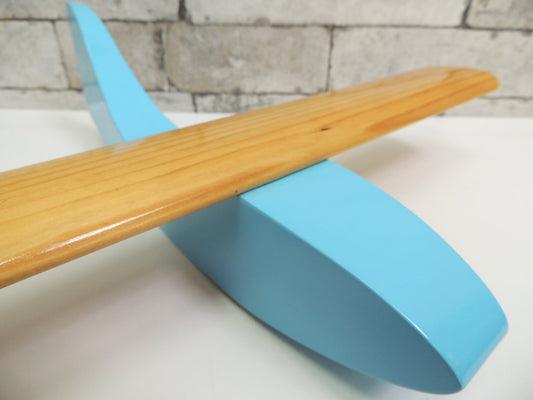 ノーマンコペンハーゲン Normann Copenhagen PLANE 3 ブルー 木製 飛行機 オブジェ モビール ●