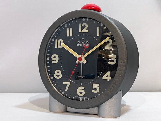 ウエラ WEHRLE アラームクロック 置時計 レトロポップ ドイツ ■