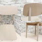 ウニコ unico コトナ KOTONA カラ―ドチェア colored chair ダイニングチェア グレー 廃盤 ●