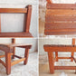 ジャパンビンテージ Japan vintage 古い木味のキッズチェア 子供椅子 ♪