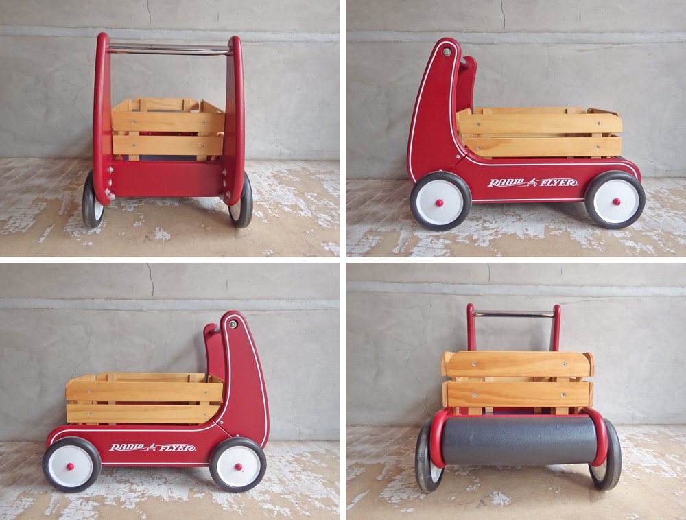 ラジオフライヤー RADIO FLYER クラシックウォーカーワゴン Classic Walker Wagon おもちゃ 玩具 乗用玩具 定価￥19,500- ♪