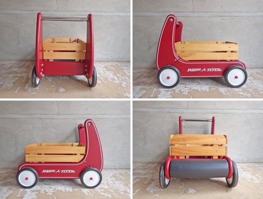 ラジオフライヤー RADIO FLYER クラシックウォーカーワゴン Classic Walker Wagon おもちゃ 玩具 乗用玩具 定価￥19,500- ♪