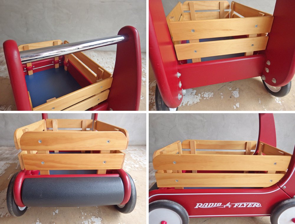 ラジオフライヤー RADIO FLYER クラシックウォーカーワゴン Classic Walker Wagon おもちゃ 玩具 乗用玩具 定価￥19,500- ♪