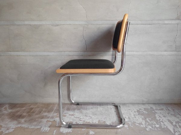 スティールライン Steel Line チェスカチェア CescaChair マルセル・ブロイヤー Marcel L Breuer ファブリック イタリア製 C ♪