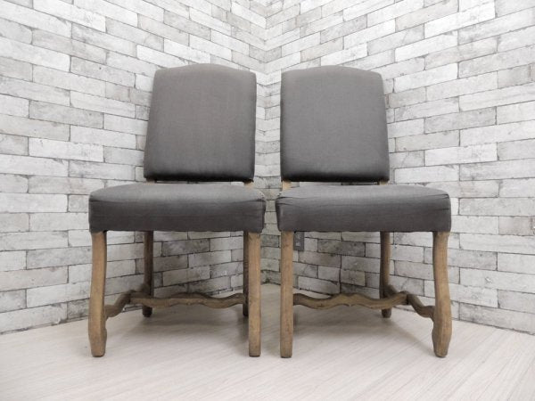 デモデビショップ DEMODE BISHOP 取扱い ブランズウィック ダイニングチェア Brunswick Dining Chair ウェザードオーク材 2脚セット A ●