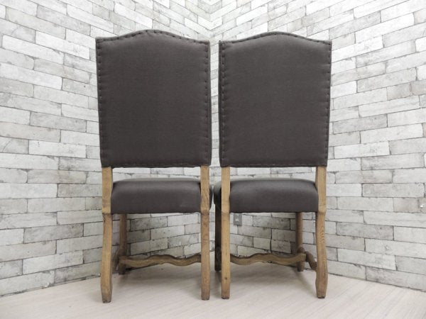デモデビショップ DEMODE BISHOP 取扱い ブランズウィック ダイニングチェア Brunswick Dining Chair ウェザードオーク材 2脚セット A ●