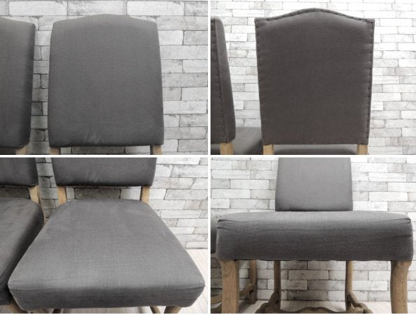 デモデビショップ DEMODE BISHOP 取扱い ブランズウィック ダイニングチェア Brunswick Dining Chair ウェザードオーク材 2脚セット A ●
