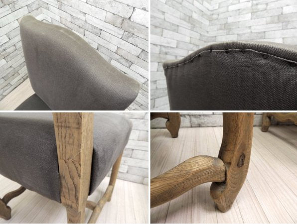 デモデビショップ DEMODE BISHOP 取扱い ブランズウィック ダイニングチェア Brunswick Dining Chair ウェザードオーク材 2脚セット A ●