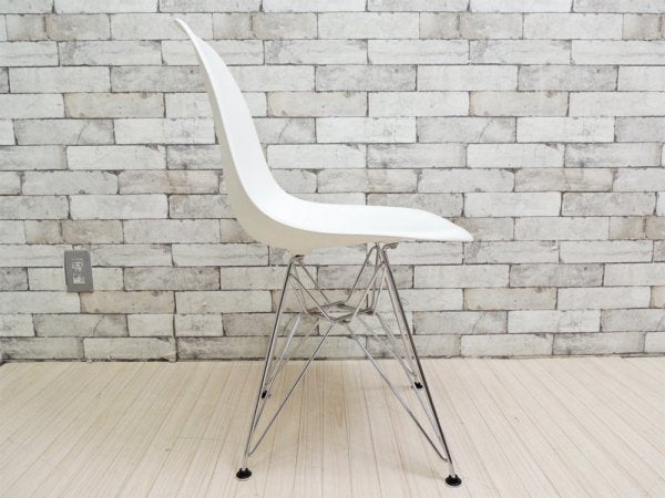 ハーマンミラー Herman Miller ヴィトラ vitra サイドシェルチェア エッフェルベース DSR イームズ ホワイト ●