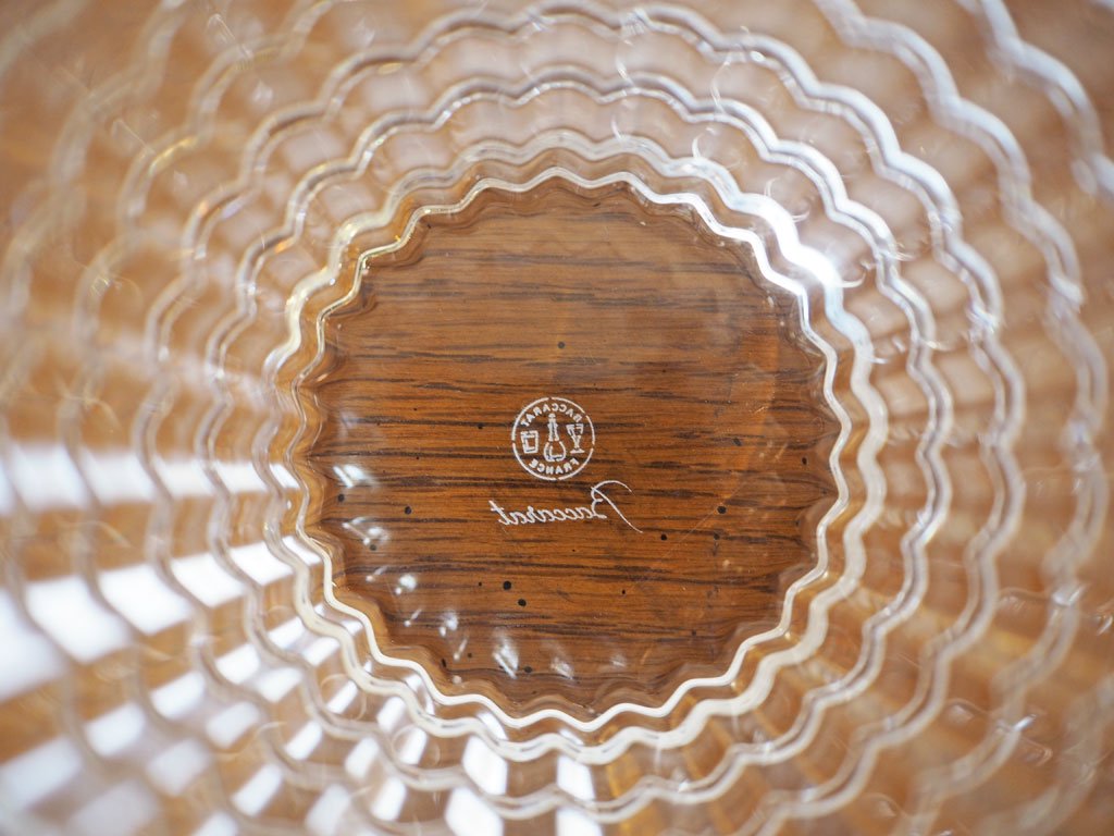 バカラ Baccarat アイ EYE クリスタル キャンドルホルダー CRYSTAL モダン オーナメント ニコラ・トリブロ ★