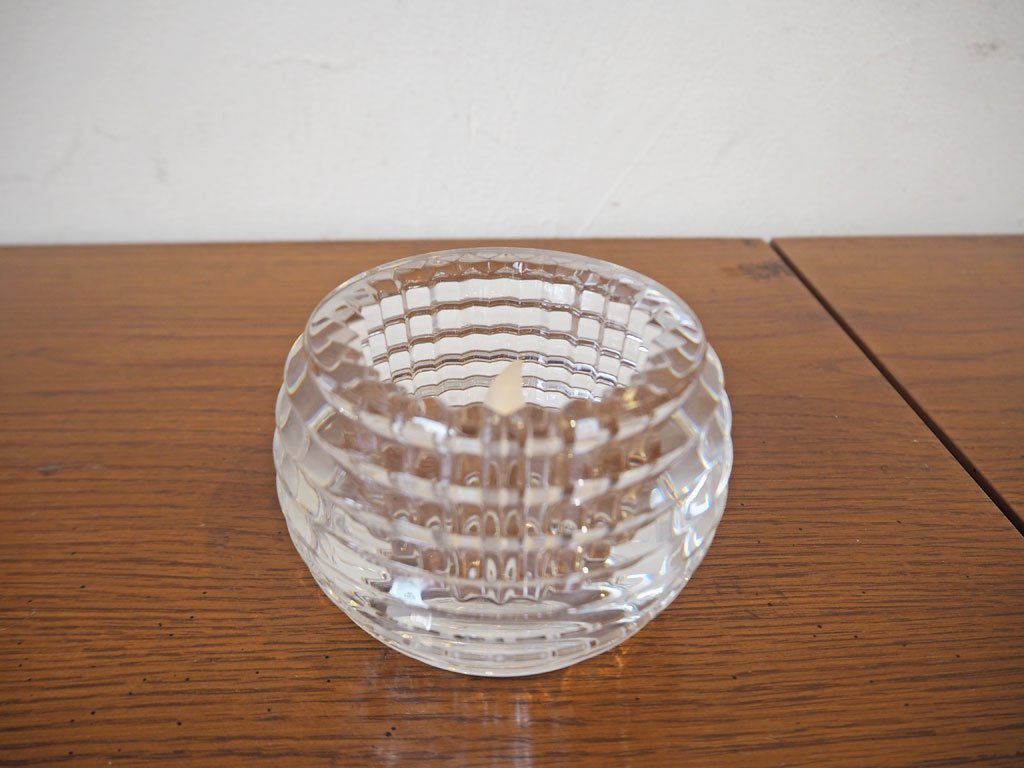 バカラ Baccarat アイ EYE クリスタル キャンドルホルダー CRYSTAL モダン オーナメント ニコラ・トリブロ ★