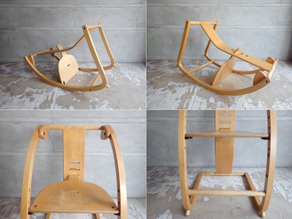 イーチェア e-chair ベビーチェア 木馬 佐々木敏光デザイン ナチュラル ♪