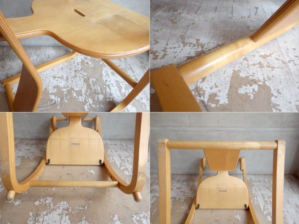 イーチェア e-chair ベビーチェア 木馬 佐々木敏光デザイン ナチュラル ♪