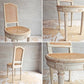シャビーシック Shabby Chic 籐編み ラタン ホワイト ダイニングチェア ビンテージ ♪