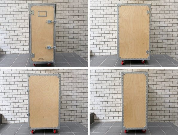 ダルトン DULTON ウッデンキャビネット キャスター付き WOODEN CABINET WITH CASTORS 4 LAYER ■