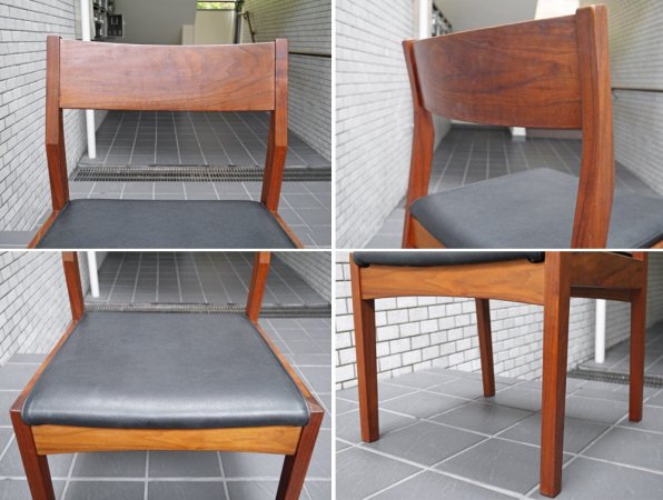 マスターウォール MASTERWAL ラテ ローチェア LATTE LOW CHAIR ウォールナット PVCレザー A ■