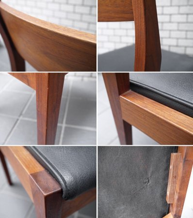 マスターウォール MASTERWAL ラテ ローチェア LATTE LOW CHAIR ウォールナット PVCレザー B ■