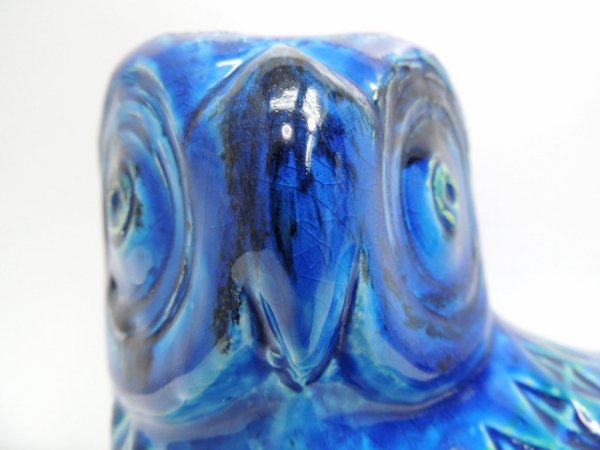 ビトッシ BITOSSI リミニブルー Rimini Blu No.39 OWL オブジェ 置物 イタリア ●