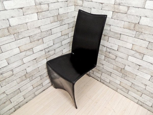 ドリアデ Driade アーチャーチェア ED Archer Chair レザーチェア ブラック フィリップスタルク 本革 イタリア モダン A ●