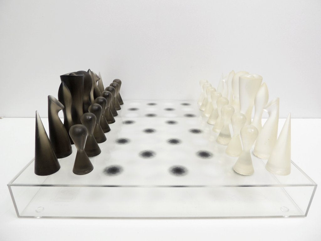 ボザール bozart カリム・ラシッド Karim Rashid チェスセット CHESS SET 箱付き 玩具 ミッドセンチュリーモダン ●