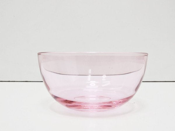 イッタラ iittala ティーマ TEEMA ガラス ボウル スウィートピンク 12.6cm ヘイッキ・オルヴォラ Heikki Orvola フィンランド 北欧 廃番 希少 ●