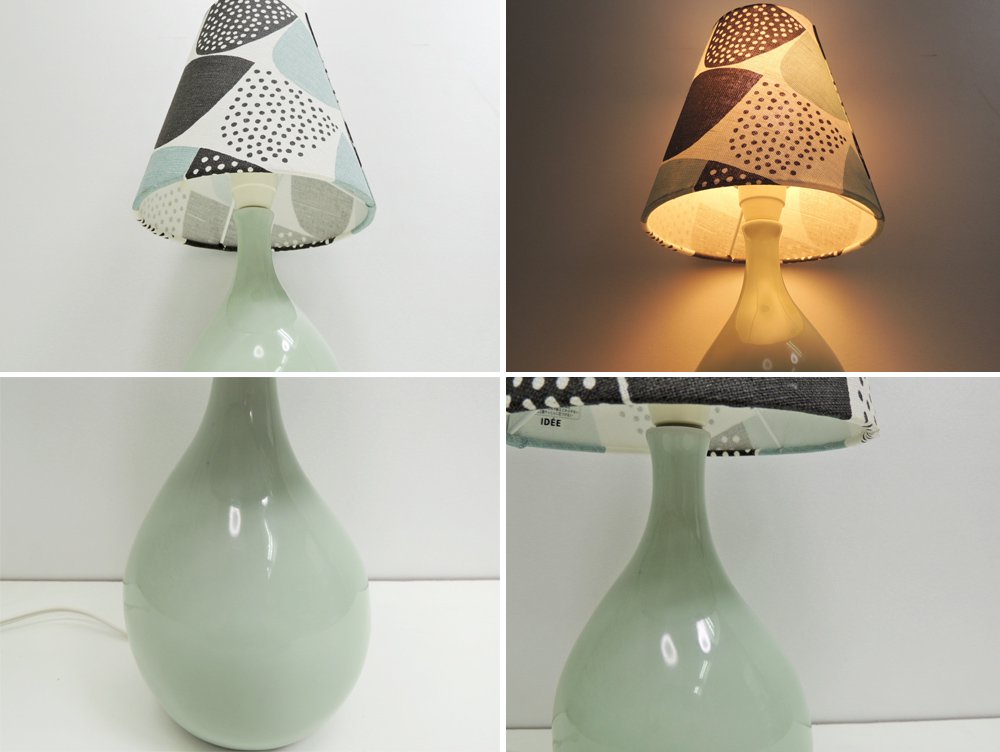 イデー IDEE アイユベースランプ AIL VASE LAMP カウニステ ソケリ ファブリックシェード 希少 限定アイテム ●