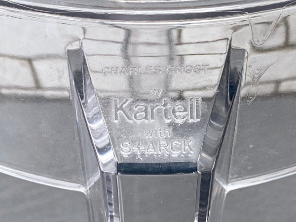 カルテル Kartell チャールズゴースト Charles Ghost スツール クリスタル フィリップ・スタルク ■