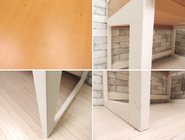 アクタス ACTUS ナチュラルデザイン デスク ＆ デスクキャビネット デスクワゴン セット 学習机 シンプル ●