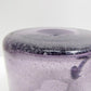 北欧ビンテージ danish vintage ガラス マグカップ ラージサイズ パープル　●